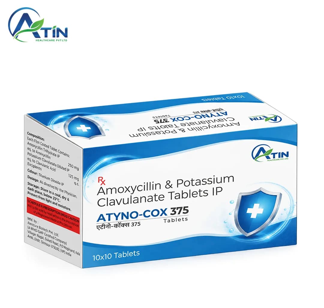Atyno-Cox-CV 375 tablet pack