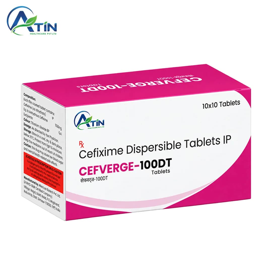 Cefverge-100 tablet pack
